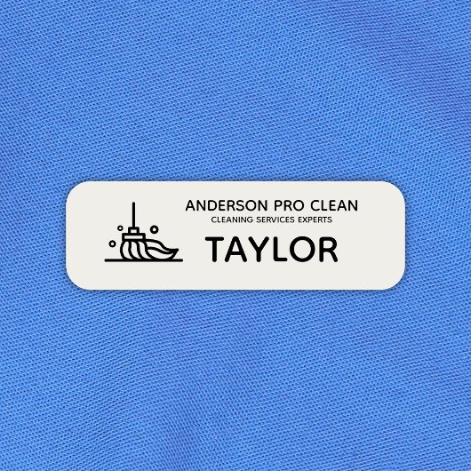 Home & Kantoor Pro Schoonmaak Naamplaatje