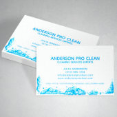 Home & Kantoor Pro Schoonmaakservice Bubbels Visitekaartje