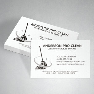 Home & Kantoor Professionele schoonmaakservice Visitekaartje