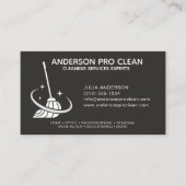 Home & Kantoor Professionele schoonmaakservice zwa Visitekaartje (Voorkant)