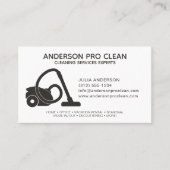 Home & Kantoor Professionele schoonmaakservice zwa Visitekaartje (Voorkant)