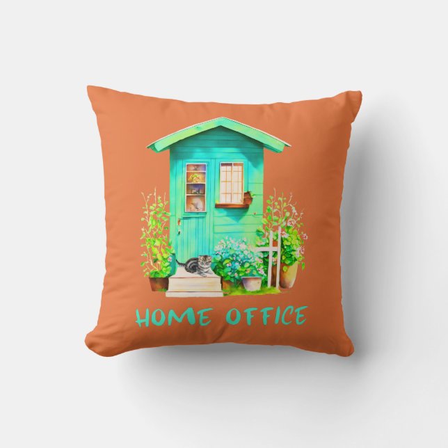 Home Kantoor Tuinschuur Kussen (Voorkant)