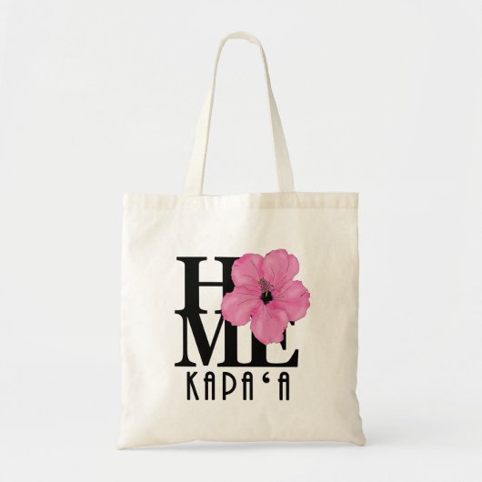HOME Kapa'a Hibiscus Tote Bag (Voorkant)