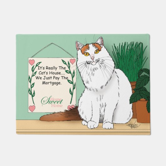 Home Kat Home Deurmat (Voorkant)