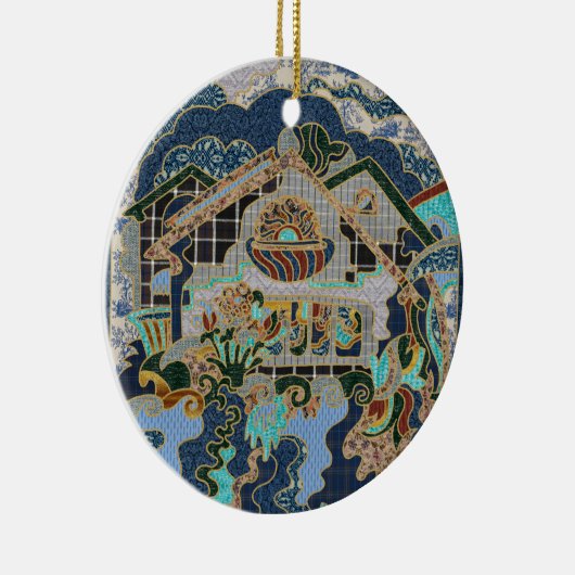 Home Keramisch Ornament (Rechts)