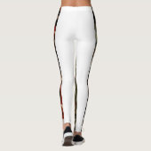 home Kerstboom met ornamenten Leggings (Achterkant)