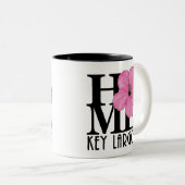HOME Key Largo 11oz Tweekleurige Koffiemok (Voorkant rechts)