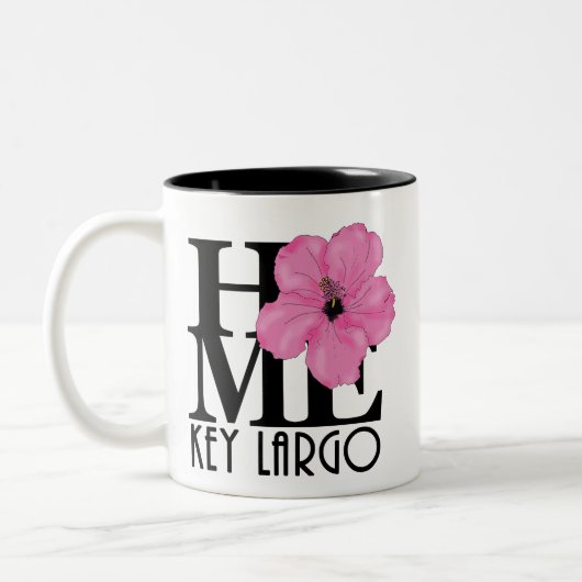 HOME Key Largo 11oz Tweekleurige Koffiemok (Links)