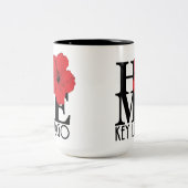 HOME Key Largo 15oz Tweekleurige Koffiemok (Center)