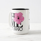 HOME Key Largo 15oz Tweekleurige Koffiemok (Voorkant links)