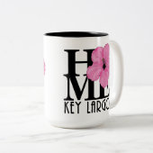 HOME Key Largo 15oz Tweekleurige Koffiemok (Voorkant rechts)