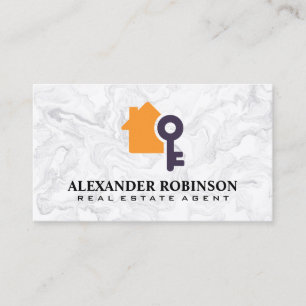 Home Key Logo Vastgoed Visitekaartje