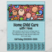 Home Kinderopvang Kinderopvang Promotie Scheurblad Flyer (Voorkant)