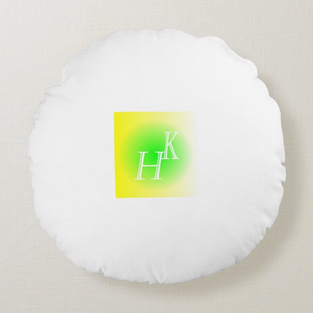 Home King Rond Kussen (Voorkant)