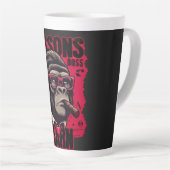Home/Kitchen Gorilla Boss Latte Mug Latte Mok (Rechterhoek)
