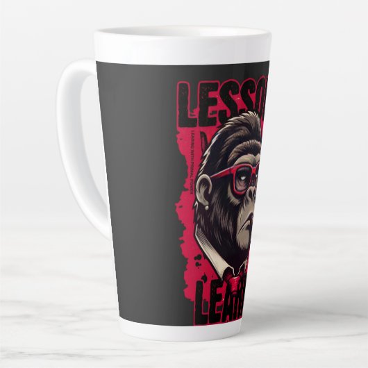 Home/Kitchen Gorilla Boss Latte Mug Latte Mok (Linkerhoek)