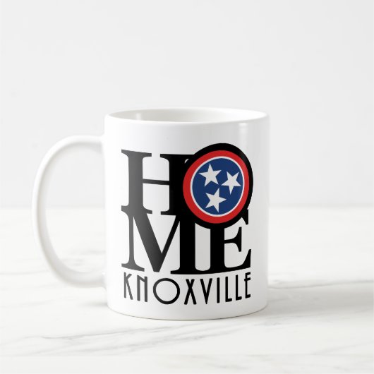 HOME Knoxville Tennessee 11oz Koffiemok (Links)