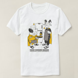 Home Koken Helden Ontketenen Smaak Experimenten T-shirt