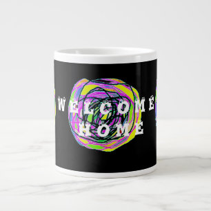 HOME KOMST WELKOM ART DECOR GROTE KOFFIEKOP