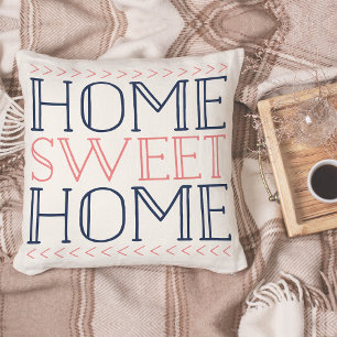Home   Koraal- en Navy Modern Typografie Kussen