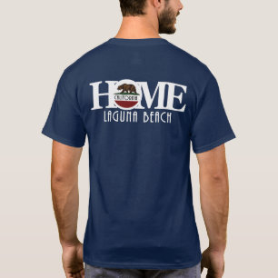 HOME Laguna Beach (witte tekst) T-shirt