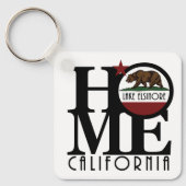 HOME Lake Elsinore Californië Sleutelhanger (Voorkant)