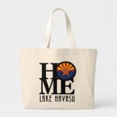 HOME Lake Havasu Grote Tote Bag (Voorkant)