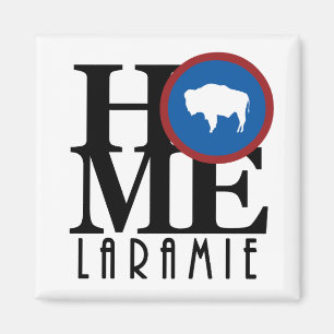 HOME Laramie Wyoming Magneet