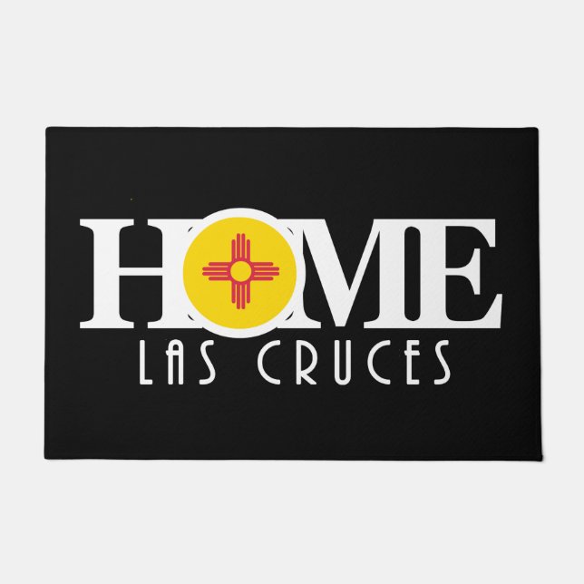 HOME Las Cruces New Mexico Deurmat (Voorkant)