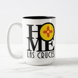 HOME Las Cruces NM 15oz Tweekleurige Koffiemok