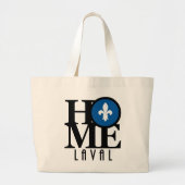 HOME Laval Grote Tote Bag (Voorkant)