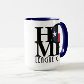 HOME League City Texas 15oz Mok (Voorkant rechts)