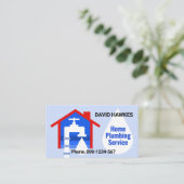 Home Lekkende kraan Water Visitekaartje (Staand voorkant)