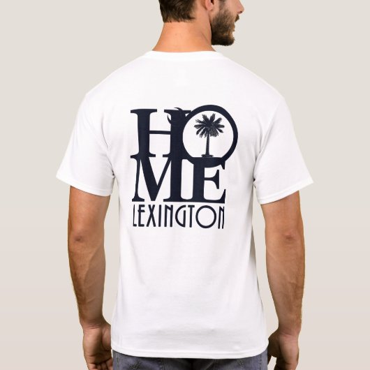HOME Lexington SC (back print) T-shirt (Achterkant)