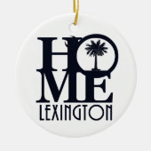 HOME Lexington SC Keramisch Ornament (Voorkant)