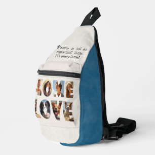 Home Liefdesbrieven Ik heb Afbeeldingen uitgesnede Sling Bag