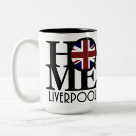 HOME Liverpool (VK) 15oz Tweekleurige Koffiemok