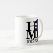 HOME Liverpool (VK-vlag) 11oz Koffiemok (Voorkant rechts)