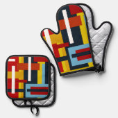 Home & Living > Keuken & Eten > Schorten Ovenwant & Pannenlap Set (Voorkant / Achterkant)