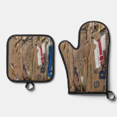 Home & Living > Kitchen & Dining > Table & Kitchen Ovenwant & Pannenlap Set (Voorkant)