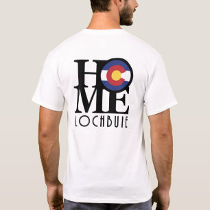 HOME Lochbuie Colorado (achterafdruk) T-shirt