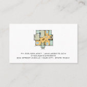 Home Logo | Blauwdrukschema's Visitekaartje (Achterkant)