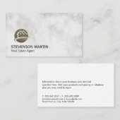 Home Logo | Onroerend goed Visitekaartje (Voorkant / Achterkant)