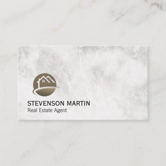 Home Logo | Onroerend goed Visitekaartje (Voorkant)