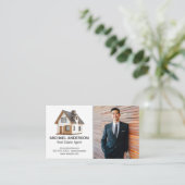 Home Logo | Real Estate Agent | Properties Visitekaartje (Staand voorkant)