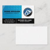 Home Logo | Reparatie Diensten Bedrijfskaart Visitekaartje (Voorkant / Achterkant)