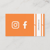 Home Logo Sinaasappel Visitekaartje (Achterkant)