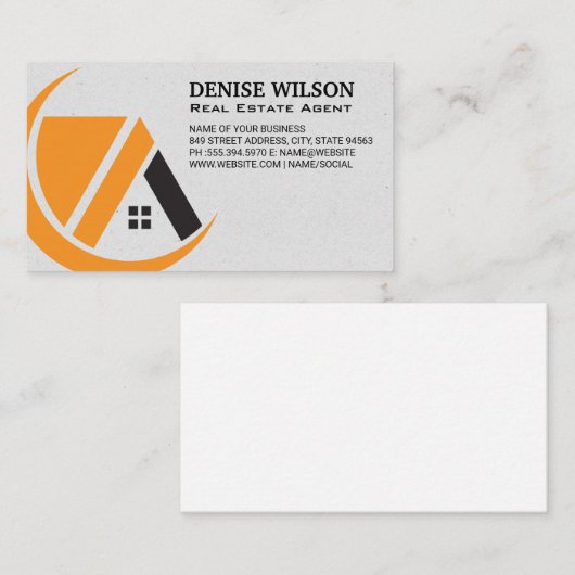 Home Logo Visitekaartje (Voorkant / Achterkant)