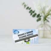 Home Logo | Visitekaartje Schoonmaken raam (Staand voorkant)