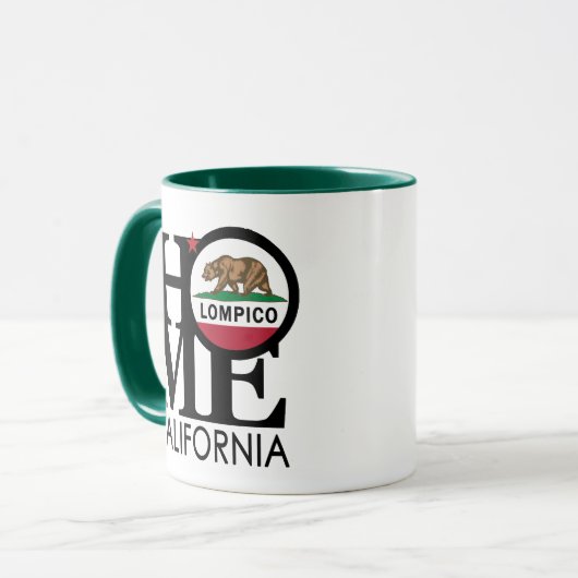 HOME Lompico CA Mok (Voorkant links)